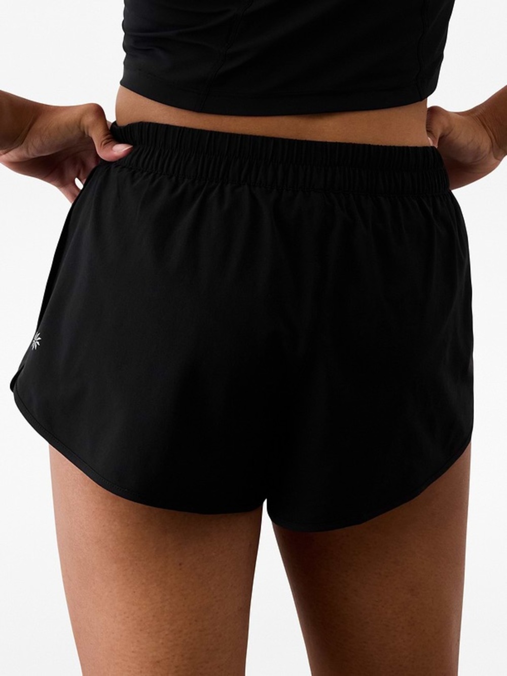 Athleta Speedworks 2” Elastic Waist Running Shorts size XS